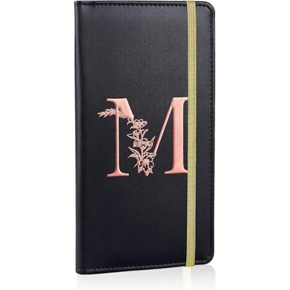 Checkbook Covers for Personal Checkbook Black M - Picture 1 of 6